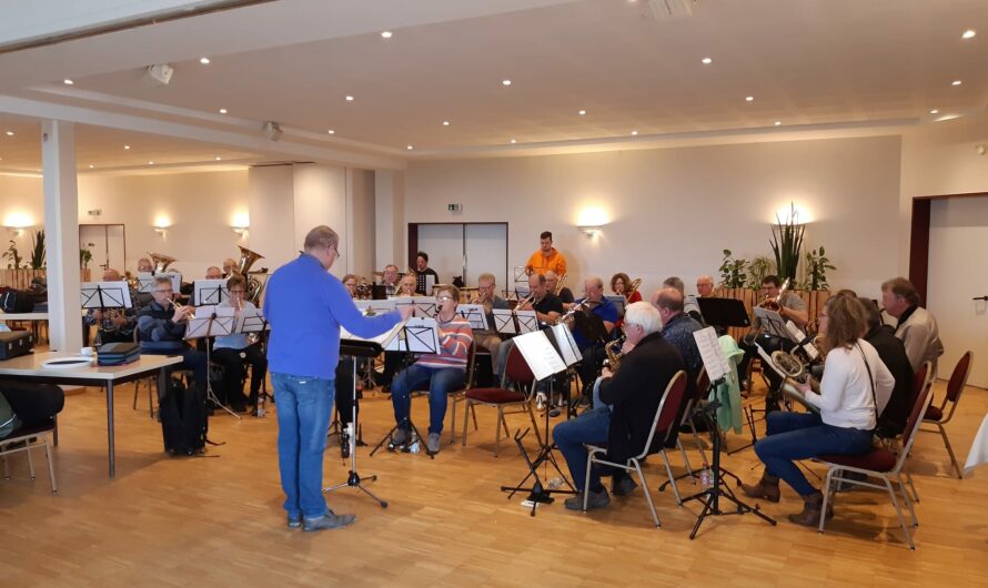 Der Musikverein probt